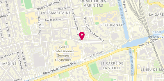Plan de Jlv Immobilier, 16 Rue de la République, 59430 Dunkerque