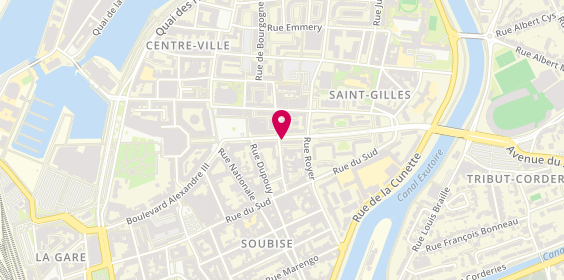 Plan de L' Adresse Agl Immobilier, 10 Boulevard Sainte-Barbe, 59140 Dunkerque