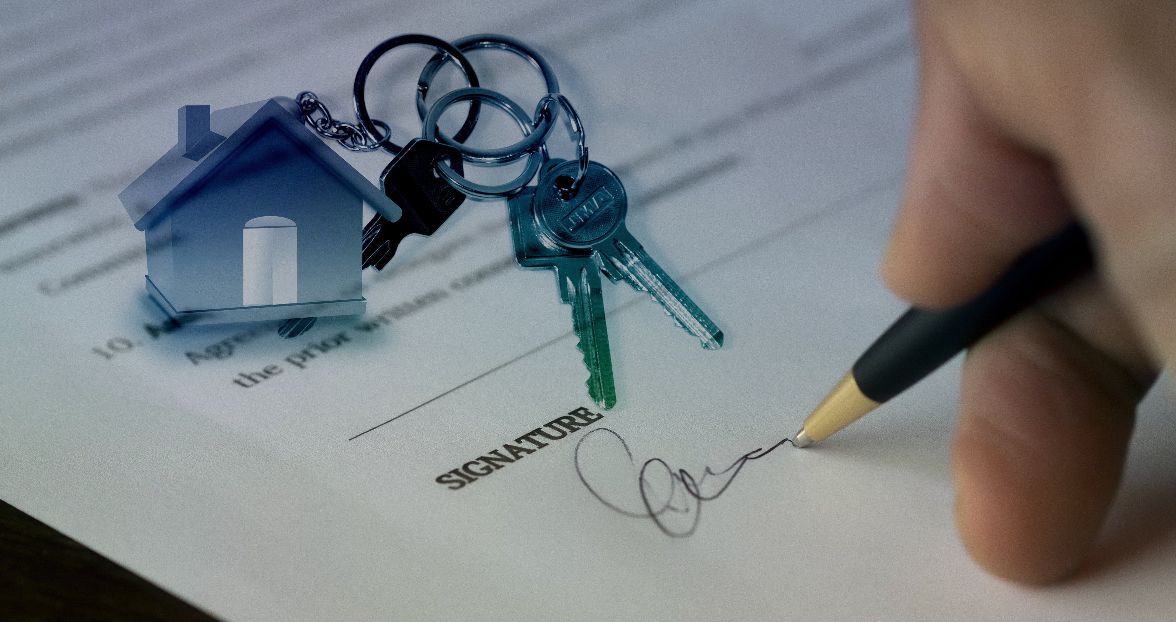 Mandat de vente immobilier signé
